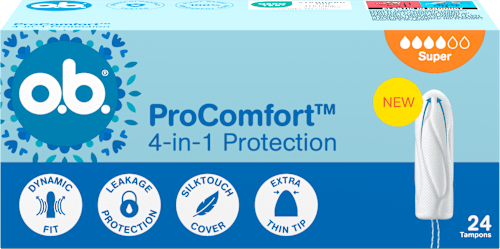 Tampony ProComfort Super 4w1 o.b.