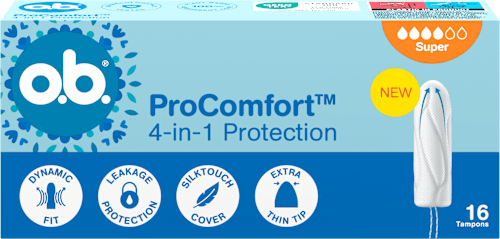 Tampony ProComfort Super 4w1 o.b.