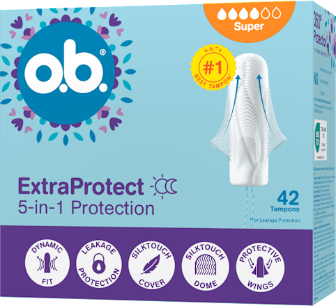 Tampony Extra Protect Super Plus 5w1 o.b.