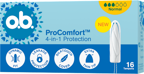 Tampony ProComfort Normal 4w1 o.b.