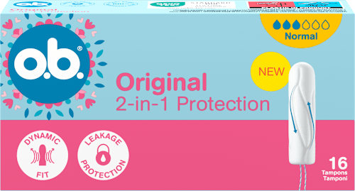Tampony Original Normal 2w1 o.b.