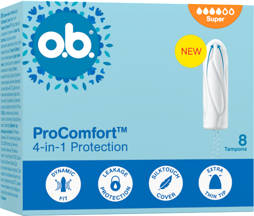 Tampony ProComfort Super 4w1  o.b.