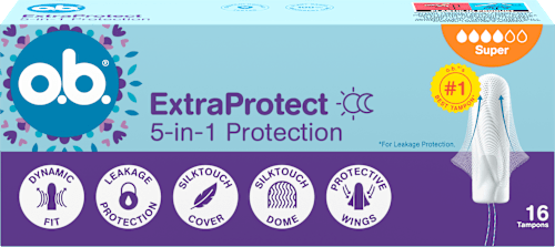 Tampony Extra Protect Super 5w1 o.b.