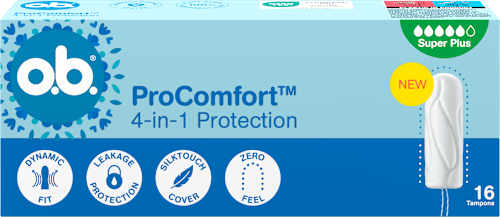 Tampony ProComfort Super Plus 4w1 o.b.