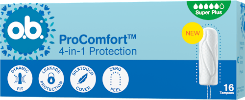 Tampony ProComfort Super Plus 4w1 o.b.