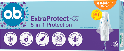 Tampony Extra Protect Super 5w1 o.b.