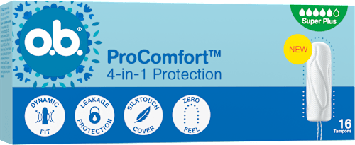 Tampony ProComfort Super Plus 4w1 o.b.