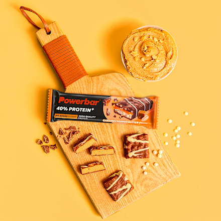 Proteinriegel 40 % + Caramel Peanut Butter PowerBar