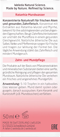 Mundwasser Ratanhia WELEDA