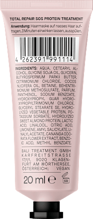Haarkur Total Repair SOS Protein Treatment BALI CURLS