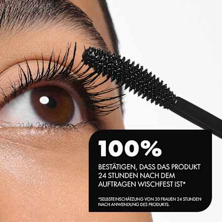 Mascara Tubing Stay In Place 010 No Panda Black CATRICE
