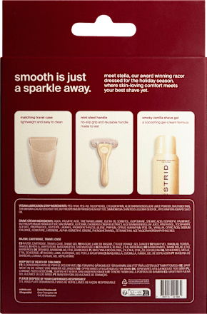 Geschenkset Rasierer The Ultimate Mini Shave Stella Estrid