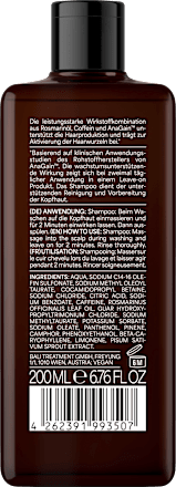 Shampoo Coffein Activator BALI GENTS
