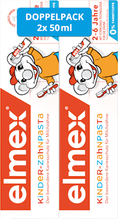 Zahnpasta Kinder Doppelpack (2 x 50 ml) elmex