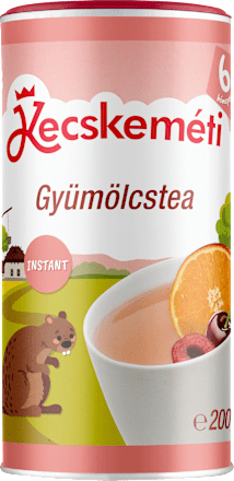 Instant tea gyümölccsel 6 hónapos kortól Kecskeméti