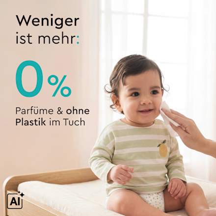 Feuchttücher mit 99 % Wasser LILLYDOO
