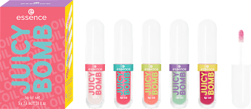 Lippenöl Set Juicy Bomb 01 Glossy Days Ahead! essence