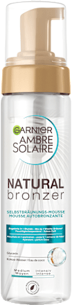Selbstbräuner Mousse Natural Bronzer Garnier Ambre Solaire