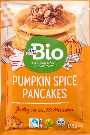 Био суха смес за палачинки с аромат Pumpkin Spice dmBio