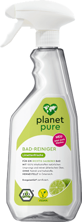 Badreiniger Limettenfrische planet pure