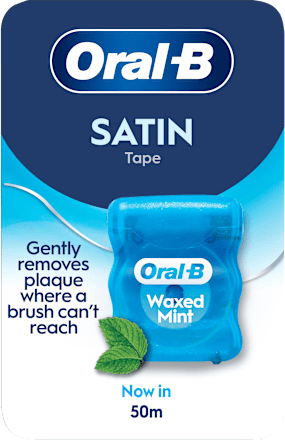 Конец за зъби с мента Satin tape Oral-B