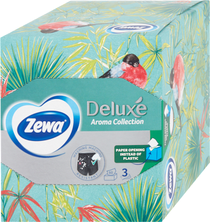 Papirne maramice u kutiji Deluxe Aroma Collection, 3-slojne, više vrsta Zewa