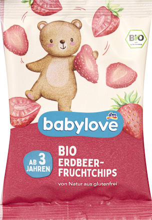 Chips di fragola, 3+ anni babylove