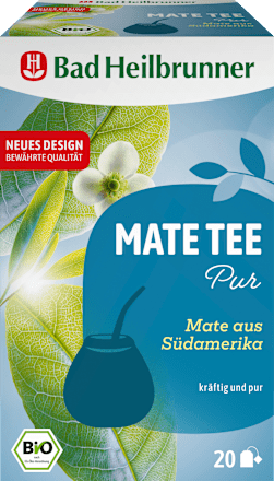Kräutertee Mate Pur (20 Beutel) Bad Heilbrunner