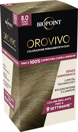 Colore Orovivo 8 Biondo Chiaro BIOPOINT