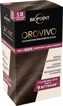 Colore Orovivo 5.18 Castano Chiaro Choco Ice BIOPOINT