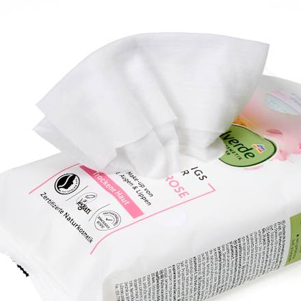 Șervețele demachiante trandafir sălbatic alverde NATURKOSMETIK