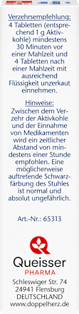 Kohletabletten 30 St Doppelherz