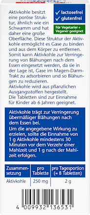 Kohletabletten 30 St Doppelherz