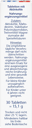 Kohletabletten 30 St Doppelherz