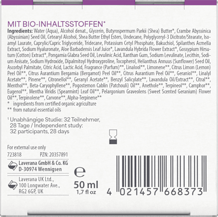 Nachtcreme straffend lavera NATURKOSMETIK