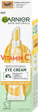 Rozjasňujúci očný krém Vitamin C GARNIER SKIN NATURALS