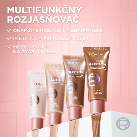 Tekutý rozjasňovač Lumi Glotion - 904 Deep Glow L'ORÉAL PARiS