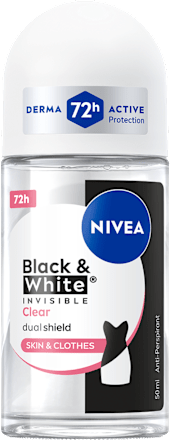 Рол - он Black&White Invisible Clear NIVEA
