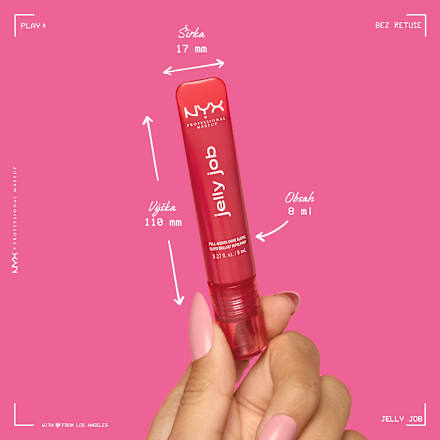 Lesk na pery Jelly Job - 09 Jelly Jammin NYX PROFESSIONAL MAKEUP