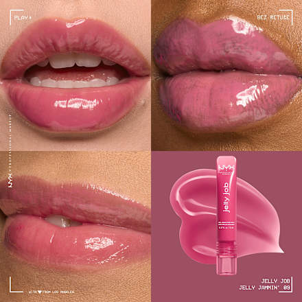 Lesk na pery Jelly Job - 09 Jelly Jammin NYX PROFESSIONAL MAKEUP