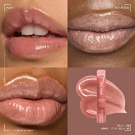 Lesk na pery Jelly Job - 05 Honey Its Jelly NYX PROFESSIONAL MAKEUP
