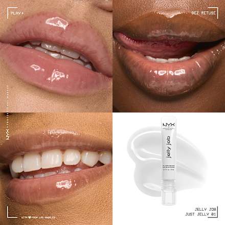 Lesk na pery Jelly Job - 01 Just Jelly NYX PROFESSIONAL MAKEUP