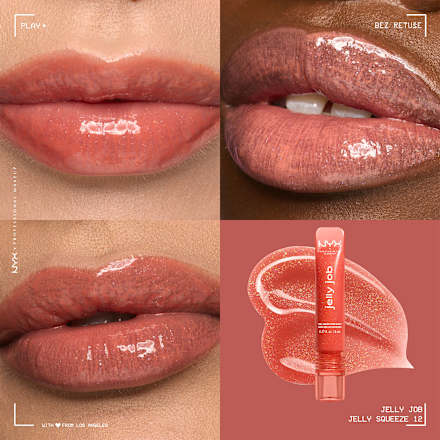 Lesk na pery Jelly Job - 12 Jelly Squeeze NYX PROFESSIONAL MAKEUP