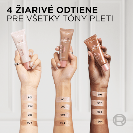Tekutý rozjasňovač Lumi Glotion - 902 Light Glow L'ORÉAL PARiS
