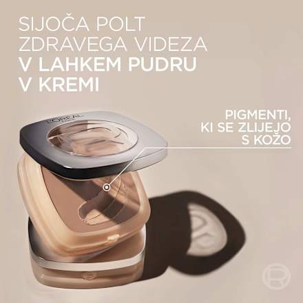 Puder s hialuronsko kislino True Match Tinted Balm, 3 Light L'ORÉAL PARiS