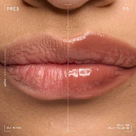 Lesk na pery Jelly Job - 06 Jelly Filled NYX PROFESSIONAL MAKEUP