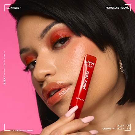 Lesk na pery Jelly Job - 07 Jelly Blushin NYX PROFESSIONAL MAKEUP
