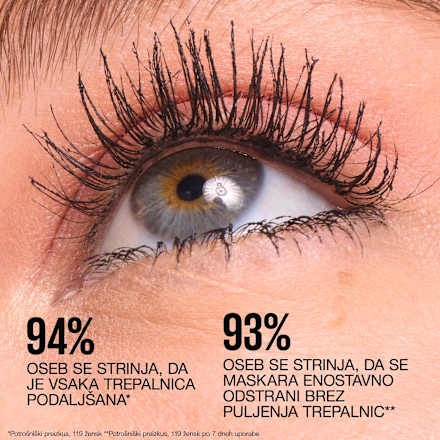 Maskara Lash Sensational Sky Tubes, 801 Very Black MAYBELLINE NEW YORK