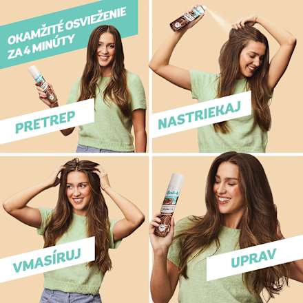 Suchý šampón Brunette Batiste