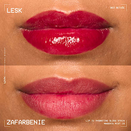 Lesk na pery LIP I.V. Stain - 19 Magenta Mist NYX PROFESSIONAL MAKEUP